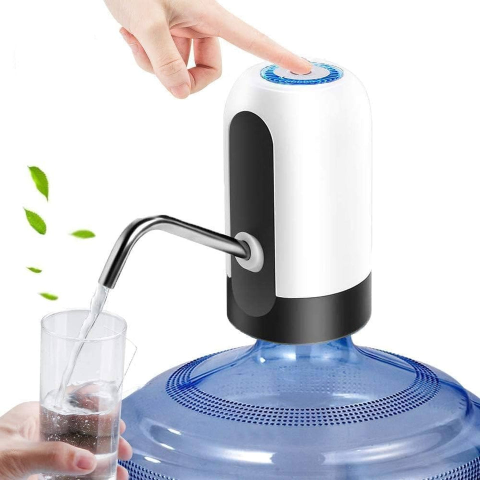 💧 Dispensador de Agua Eléctrico USB | Portátil, Recargable y Compatible con Garrafones