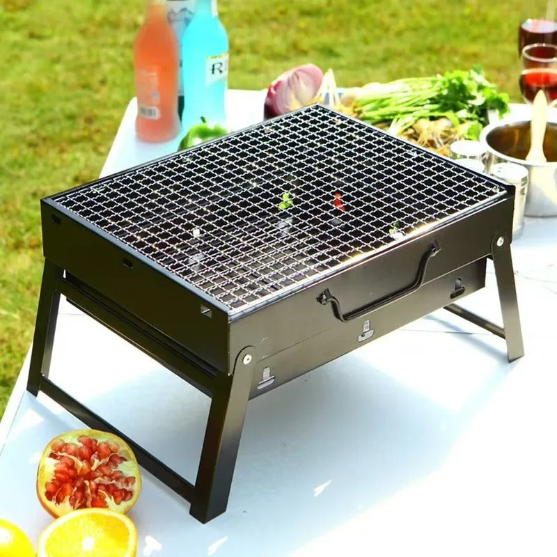 🍖 Parrilla Plegable Portátil | Asados Donde Quieras, Cuando Quieras